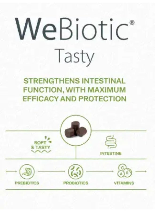 WePharm WeBiotic Tasty, Probiotic Digestive Support Soft Chews for Dogs & Cats, 30 Chews - Image 4